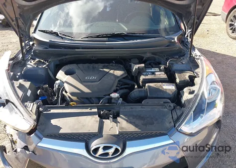 2016 Hyundai Veloster из США, поврежденный, VIN KMHTC6AD3GU298602